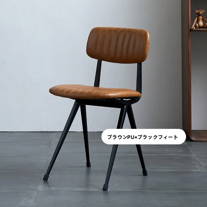 ダイニングチェア アイアン 北欧風 インダストリアル シンプル