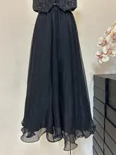 ボタンデザインのマーメイドスカートとベスト【フレンチスタイル・フリル・２ピース】（セットアップ対応）