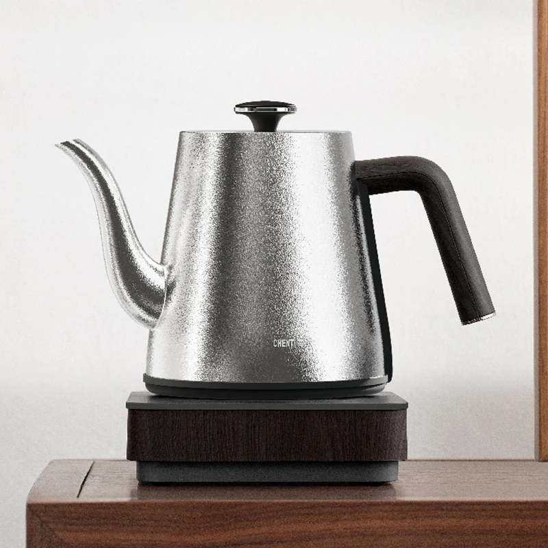 純チタン製 電気ケトル【高級感・全自動給水・お茶用】
