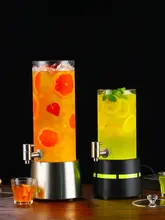 レインボー発光カクテルバレル【3リットル・パーティー用・バーカウンターに最適】