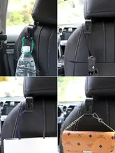 車用背面フック【多機能・後部座席用・収納ラック】