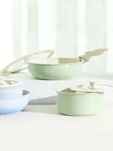 CAROTE IH対応 ノンスティックフライパン【取り外し可能なハンドル・料理用三点セット】（セットアップ対応）