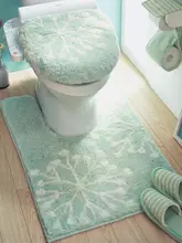 トイレ用3点セット【便座マット・便座カバー・トイレシート・家庭用】