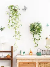 ナチュラルな雰囲気のフェイクグリーン 壁掛け装飾用【キッチンコーナー用・インテリアフラワー】