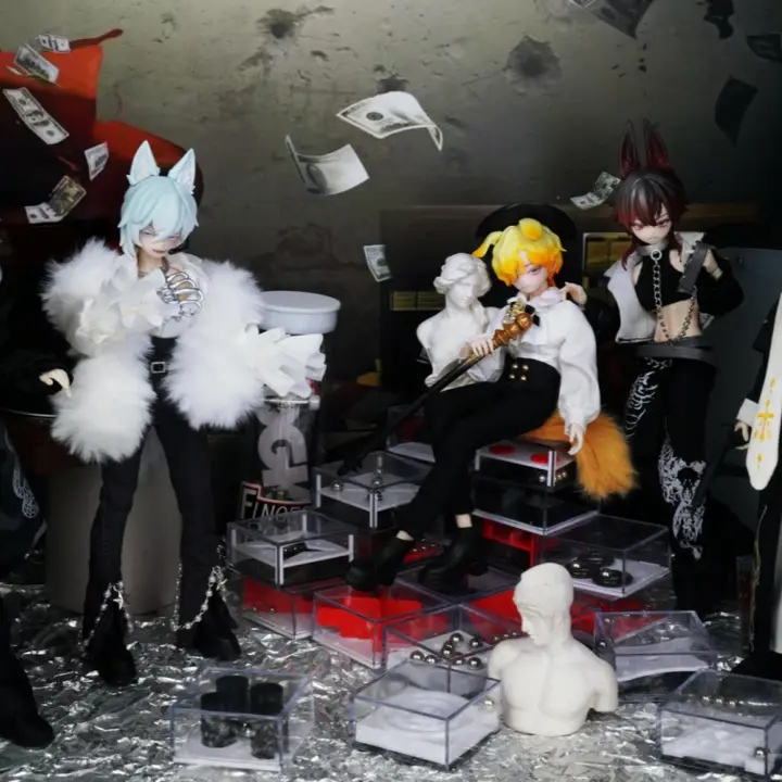 西シチリアの物語 可動式デスクトップフィギュア【盲盒・吊り下げカード付き】