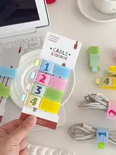 デスク周りをすっきり整理！マジックテープコード収納バンド【データケーブル・電源コード用・防乱設計】