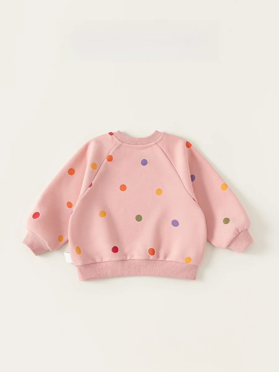 16度cに適した子供の服としてのカラフルドットプルオーバー：春季向けの軽量機能性を徹底解説