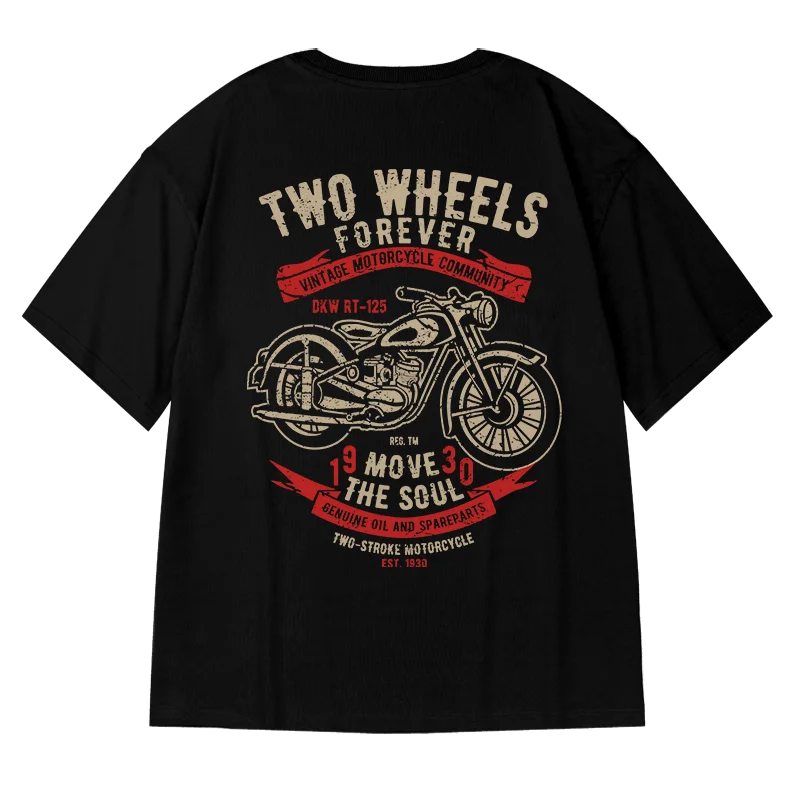 80年代 バイク レーサー デザインを再現したアメリカンヒップホップ風 ビンテージTシャツ