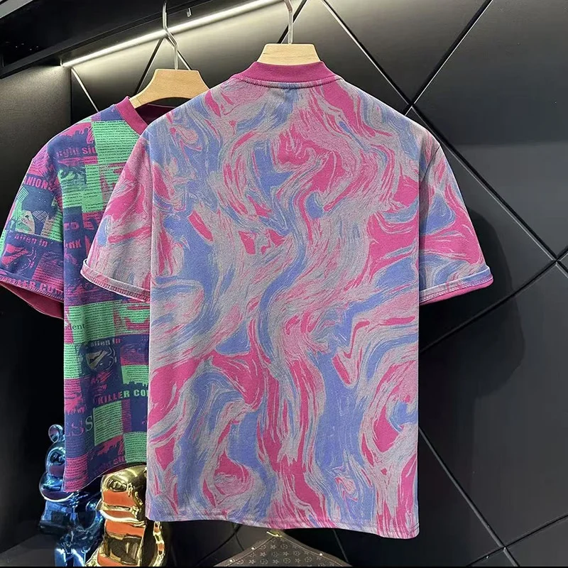 絞り染め tシャツ とは？マルチカラー波模様のスリムフィットモデルを徹底解説