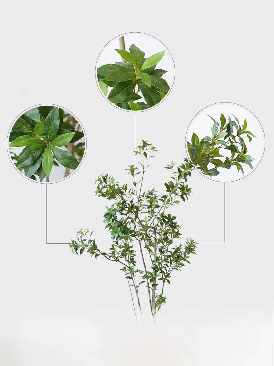 韓国インテリアを再現｜カフェ風部屋の作り方　リアルな植物で空間の温かみを実現