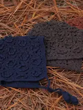 手編みのフラワーハット【古蘭木・デザイン帽子・オシャレ】