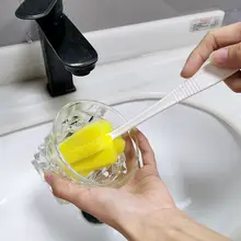 キッチン用カップ洗浄ブラシ【長柄・スポンジブラシ・茶器用】