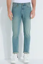 春用 フィットデニムパンツ【フロントポケット付き・男性用】