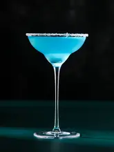 CRISON 水晶製 マルガリータカクテルグラス【飲料用・エレガントデザイン】