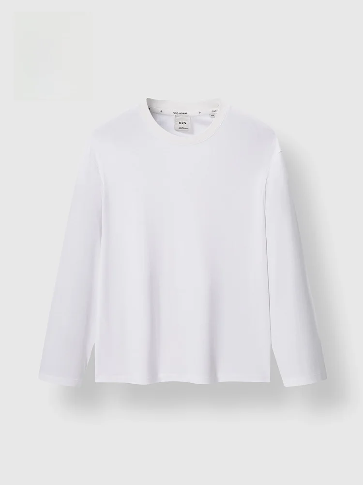 オフィスカジュアルのTシャツはどう選ぶ？GXGの長袖シンプルTシャツが通勤に最適な理由