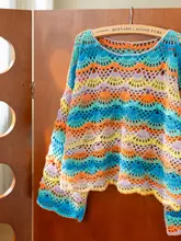 手編み用ウール毛糸の段染め素材パック【DIY用・フリースタイル・カーディガン】