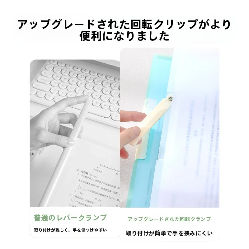 A3サイズの二つ折りファイルを選ぶべきか？学生・OL・クリエイターに最適な多機能クリップファイルとは