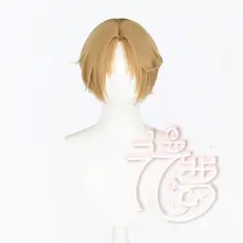 夏目友人帳コスプレウィッグ【リアルスカルプ・リネンカラー・三色展開】