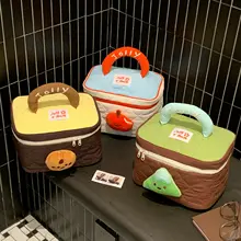 大容量 化粧品収納ポーチ【女性用・携帯旅行用・洗面用】