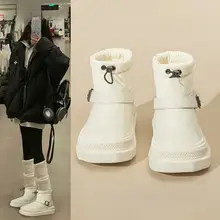 Warrior 極上の柔らかさの厚底防水女性用雪 boots【裏地加縁・保温・冬用】