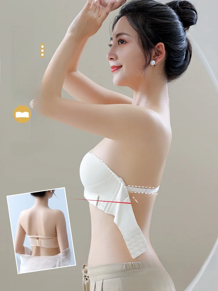 前留めビスチェブラジャー：肩紐落ち防止と小胸を美しく見せる設計