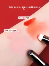 二頭口紅ブラシ【極上の柔らかさ・ミニ携帯用・プロ用】
