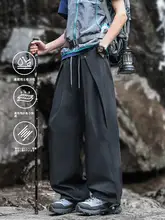 防水機能付き快適な登山用パンツ【ゆったりフィット・メンズ・作業着風】（セットアップ対応）