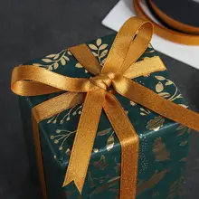 DIY用手作りリボンと装飾用フラワーリボン【光沢のある素材・コットン製】