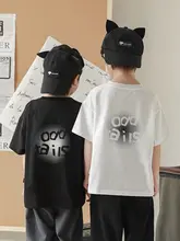 Tシャツ キッズ ボーイズ 半袖 綿100% プリント ルーズ カジュアル 夏 「oddtails」