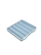 透明プラスチック部品ボックス【仕分け収納用・釣具やアクセサリーに最適】