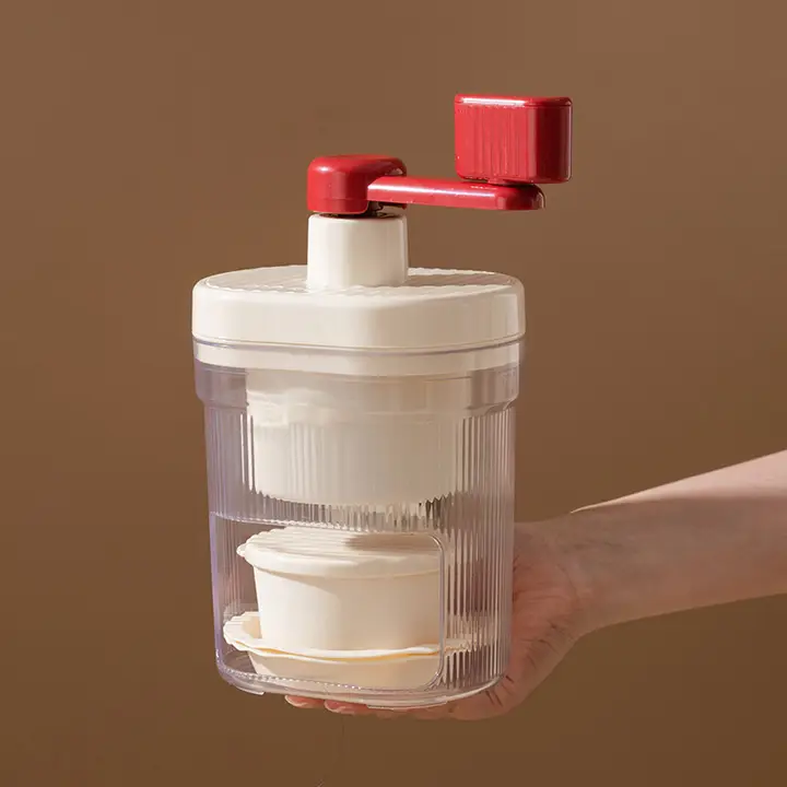 家庭用 手動かき氷機【高品質・デザイン性に優れた氷削り】