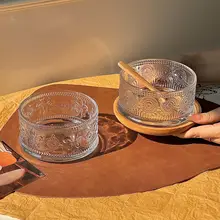 おしゃれなデザインのスイーツボウル【アイスクリーム・ヨーグルト・フルーツ用】