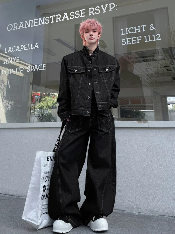 10月の男性ファッションで迷ったら、春のワイドレッグパンツが救う理由は？