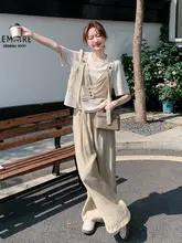 感あふれるカジュアルコーディネート【夏用・トップス・ワイドパンツ・セットアップ対応】