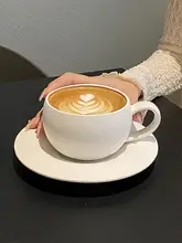 レトロマットストーン調 陶器エッグカップコーヒーカップセット【ラテア ート・アフタヌーンティー用・ギフトにも最適】