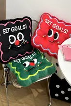 チェアクッション 座布団 厚手 ふかふか 滑り止め付き かわいい オフィス 床 学生 一人暮らし