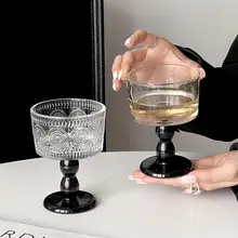 グラス ハイボールグラス ワイングラス シャンパングラス アイスクリームグラス 高級感 INSスタイル