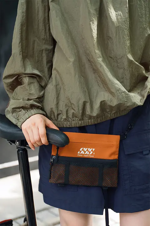 アウトドア用軽量斜め掛けバッグ【三色・収納ポケット付き】