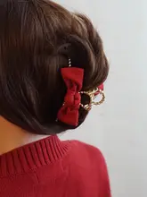オリジナル手作りリボンヘアピン