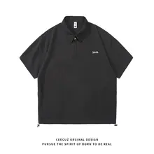 Ceecuz 薄手夏用速乾透湿ポロシャツ【男性用・アウトドア・ショートスリーブ】