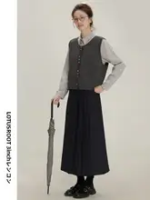 秋冬用 ポロカラー長袖シャツ【ゆったりデザイン・通勤・重ね着に最適】