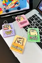 可愛いデザインのカートゥーンキーホルダー【バッグやポーチに最適・ユニークなプレゼント】