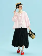 文芸的なデザインのフラワーモチーフカーディガン【夏用・フィット】