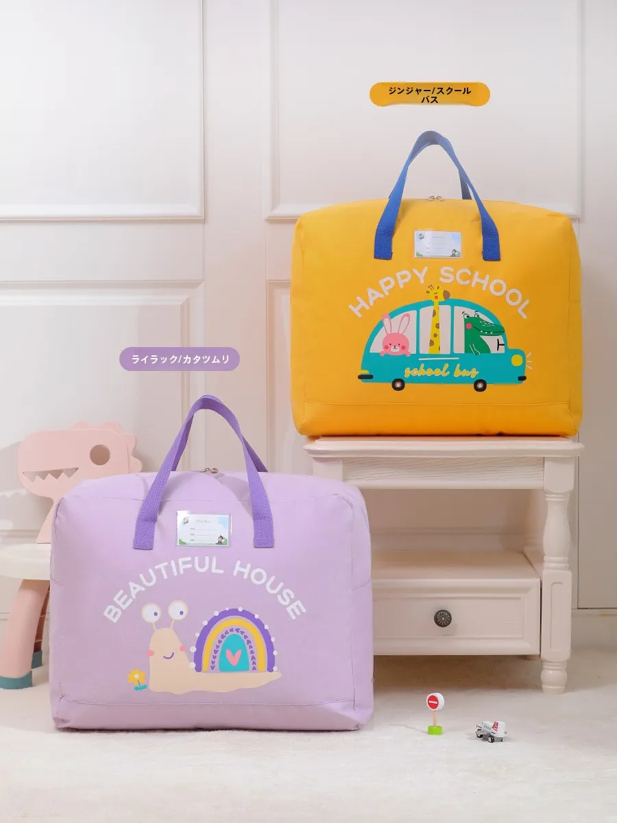防湿仕様の収納バッグ【オックスフォード布・幼児用・手提げバッグ】：赤ちゃん連れ旅行で信頼性と軽さを実現する収納ソリューション