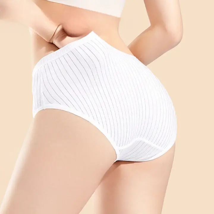 女性用使い捨てパンティー【透湿性・コットン・旅行用・便携】