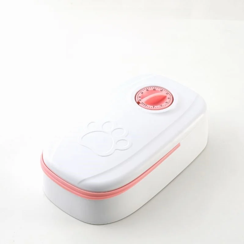 ペット自動給餌器【猫犬用・タイマー設定・大容量・乾湿分離】