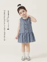 女の子用プリンセスワンピース【夏用・薄手・キュートデザイン】（セットアップ対応）
