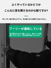 保联 スライディングドア用304ステンレススチール製ローラー【プラスチックフレーム・ガラスドアアクセサリー】