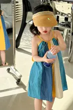 夏用女児ワンピース【サマースタイル・薄手・ストラップタイプ】