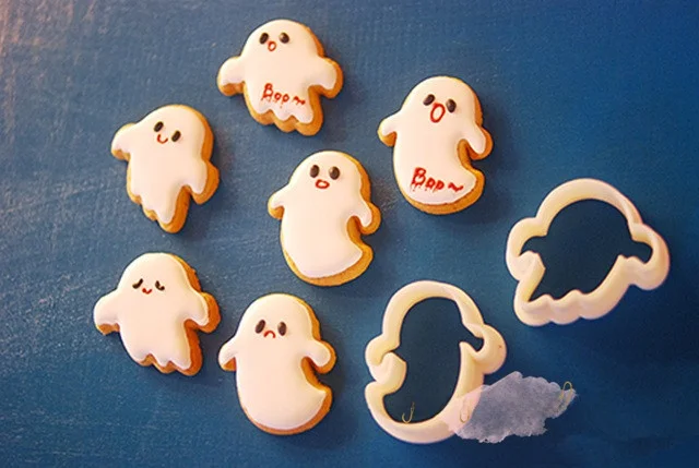 ハロウィン用 幽霊クッキー型：3Dプリントキャラクターで家庭用ベーカリーを楽しく変える